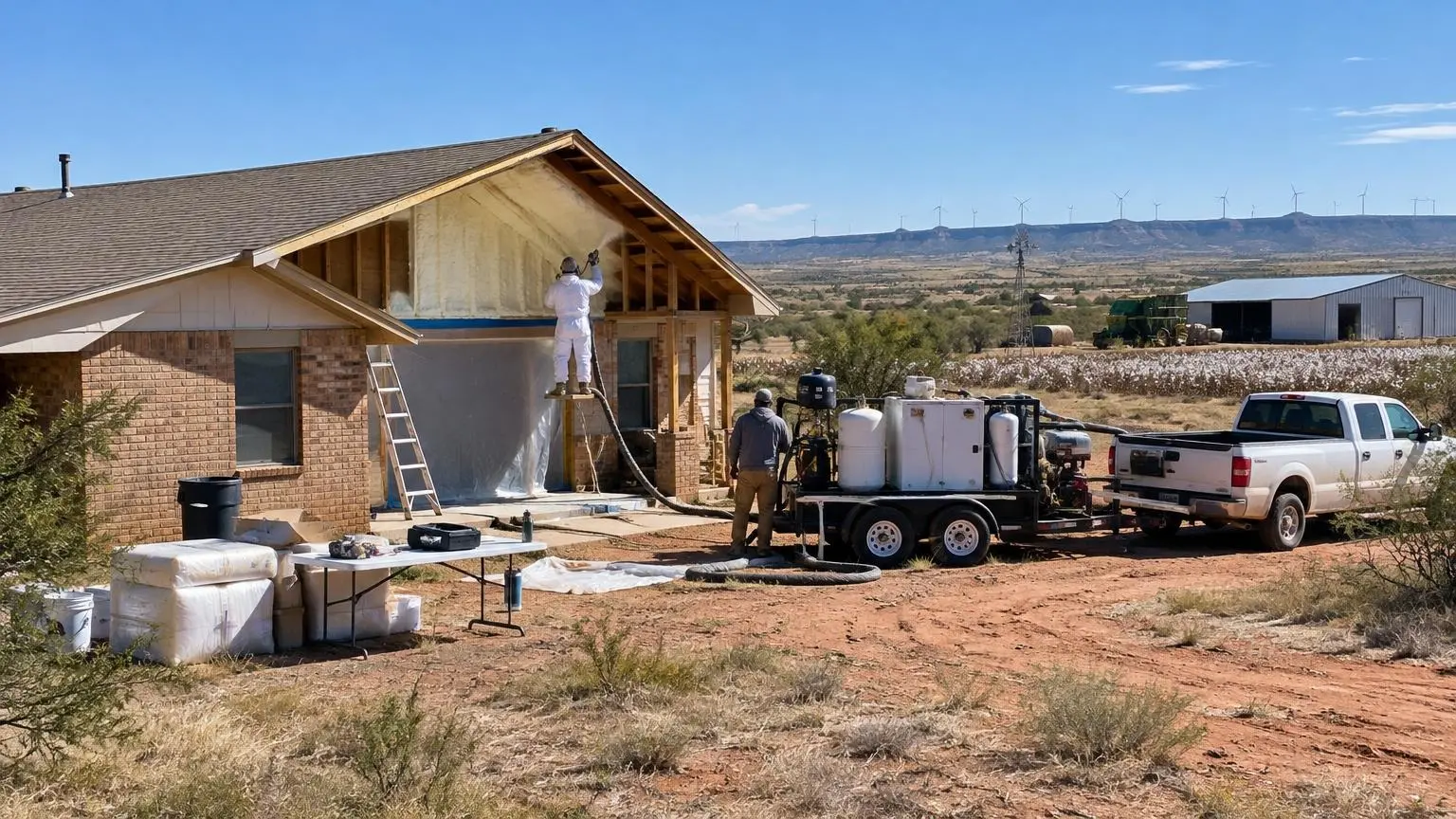 Spray Foam Insulation in Sweetwater, TX